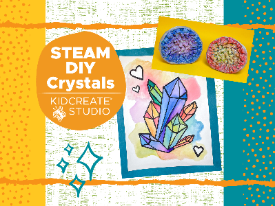 Parent's Time Off- STEAM- DIY Crystals (3-9 Years)